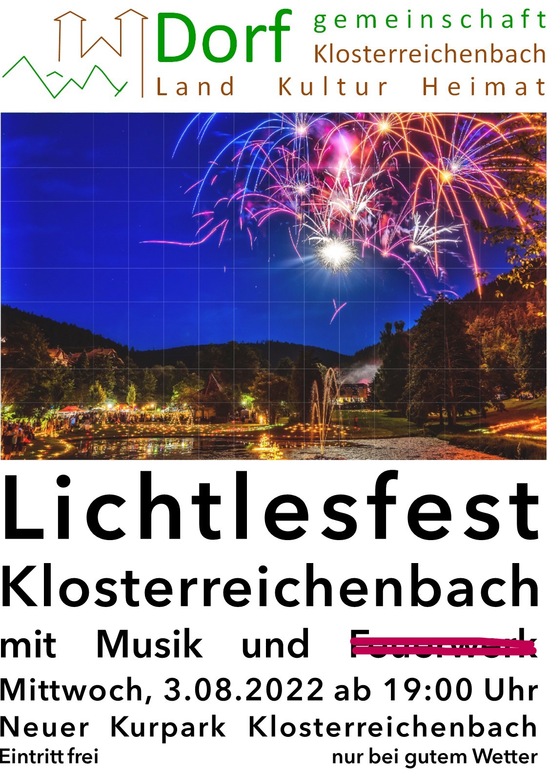 Plakat Lichtlesfest 2022 geändert